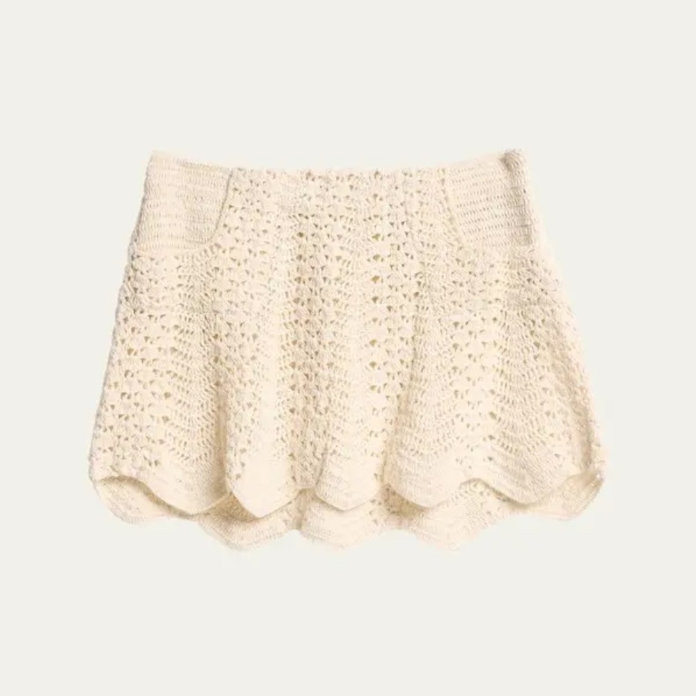 Alix of Bohemia Hattie Pearl Crochet Skirt
